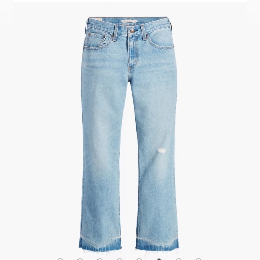 Levi's Light Wash Middy Ankle Bootcut 26x29 NWT